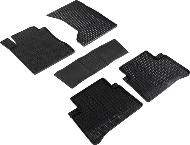 Комплект ковриков Seintex с узором сетка для салона Mercedes-Benz E-Класс W211 4matic 2002-2009. Артикул 93225