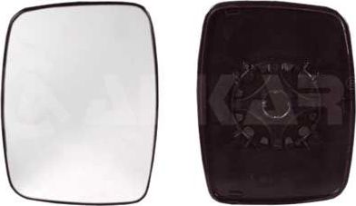 Зеркальное стекло бокового зеркала Alkar правое/левое для Mercedes-Benz Vito I (W638) 1996-2003. Артикул 6403969