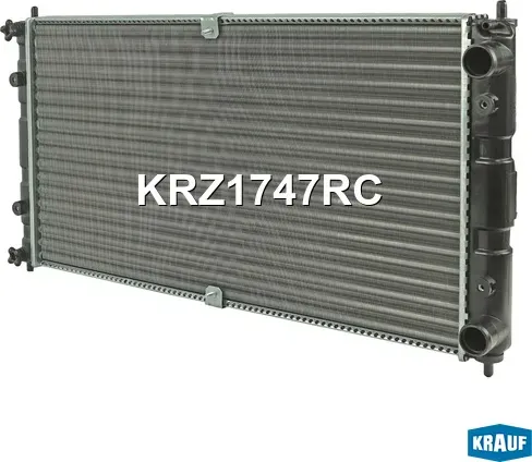Радиатор системы охлаждения (Krauf). Артикул KRZ1747RC