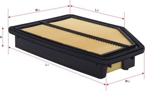 Воздушный фильтр Sakura. Артикул A-1672