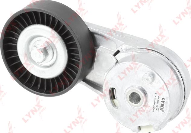 Натяжной ролик (натяжитель) приводного клинового зубчатого ремня LYNXauto. Артикул PT-3127