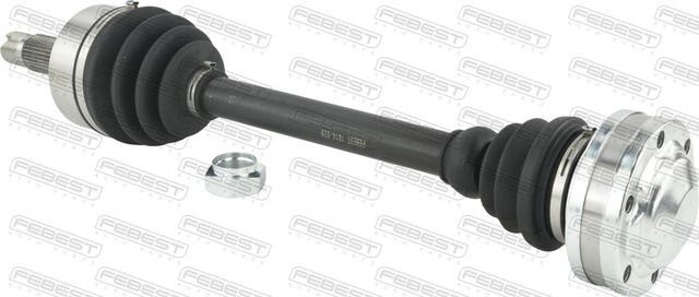 Полуось (привод в сборе, приводной вал) Febest передняя для Mercedes-Benz Vito II (W639) 2003-2014. Артикул 1614-639