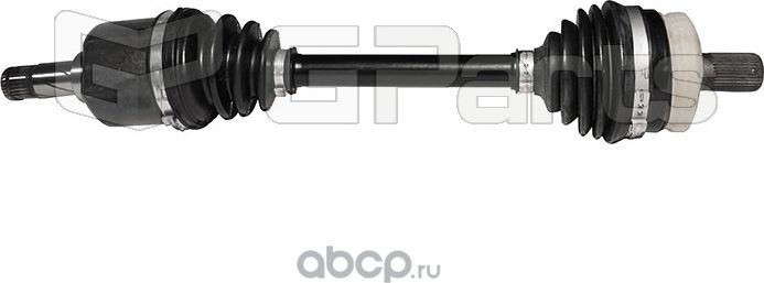 Приводной вал передний, левый (Gparts). Артикул VO36000520