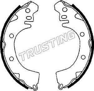 Тормозные колодки Trusting. Артикул 064.155