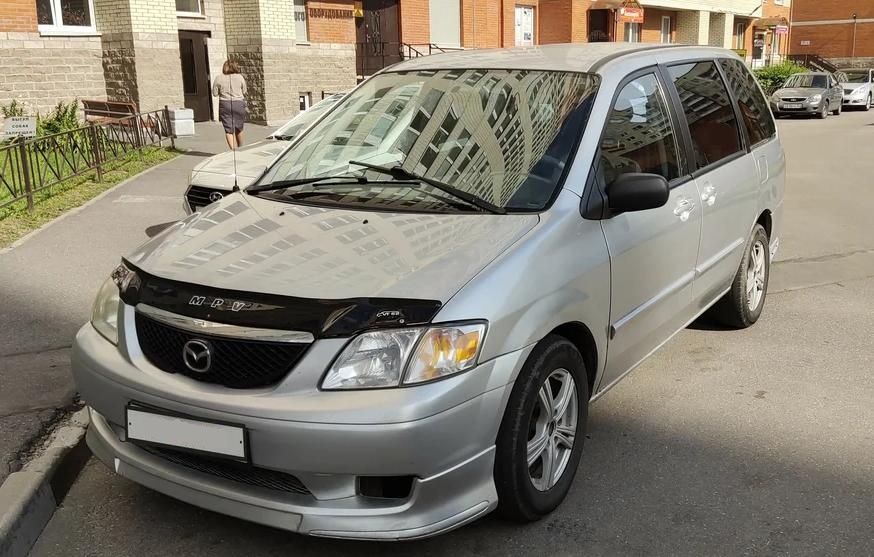 Дефлектор Vip-Tuning для капота Mazda MPV II LW 1999-2002. Артикул MZD07