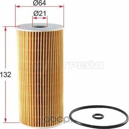 Фильтр масляный картридж HYUNDAI SANTA FE 2,02, (SAT). Артикул ST263102F011