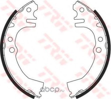 Тормозные колодки Patron задние для Daihatsu Move II 1998-2000. Артикул PSP570