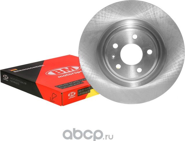 Диск тормозной вентилируемый задний (BM). Артикул BDV196