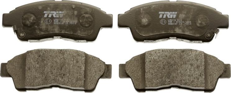 Тормозные колодки TRW. Артикул GDB3147