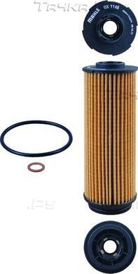 Масляный фильтр Mahle-Knecht для BMW X3 III (G01) 2017-2026. Артикул OX 1146D