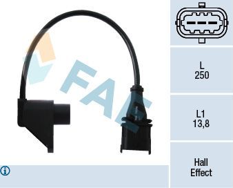 Датчик положения распредвала FAE для Opel Omega B 1994-2001. Артикул 79232
