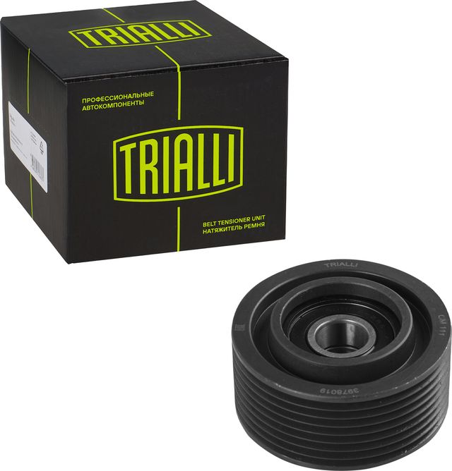 Направляющий (ведущий) ролик приводного поликлинового ремня Trialli. Артикул CM 111