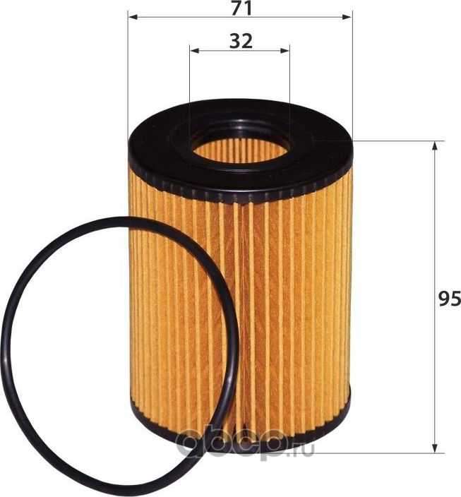 O-014E HU821X (масляная вставка) (RB-Exide). Артикул O014E