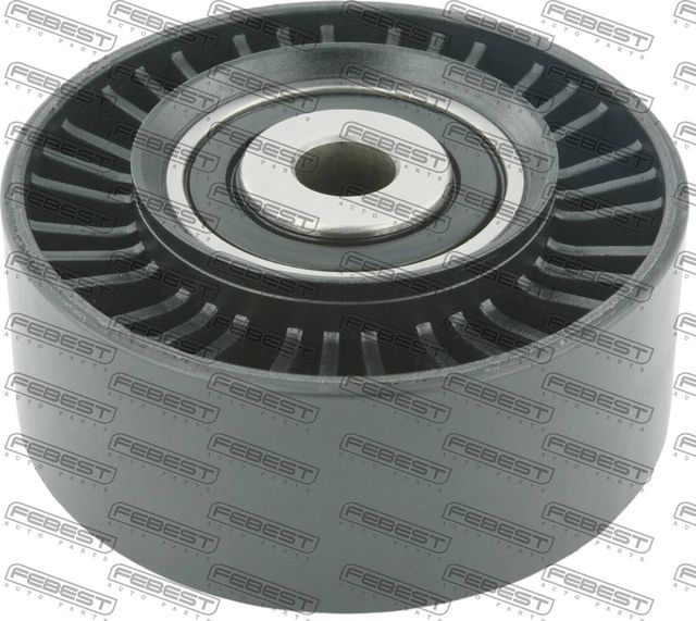 Направляющий (ведущий) ролик приводного поликлинового ремня Febest. Артикул 2988-FLII