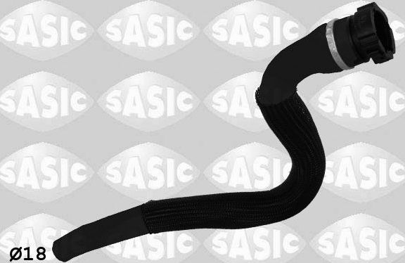 Патрубок радиатора (системы охлаждения) Sasic. Артикул 3400053