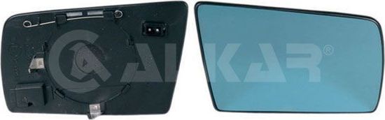 Зеркальное стекло бокового зеркала Alkar правое для Mercedes-Benz S-Класс III (W140) 1991-1998. Артикул 6412539