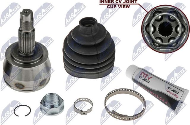 Шрус внутренний (граната) NTY передний для Jeep Renegade I 2014-2026. Артикул NPZ-CH-030