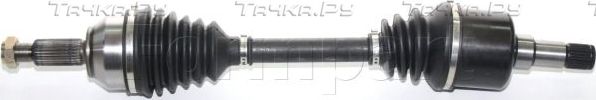 Полуось (привод в сборе, приводной вал) Formpart. Артикул 15380027/S