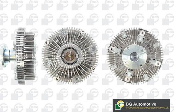 Муфта (вискомуфта) вентилятора BGA (алюминий) для Mitsubishi L200 III 2001-2007. Артикул VF6102