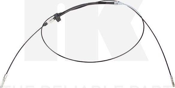 Трос ручника (тросик ручного тормоза) NK. Артикул 903347