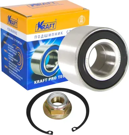 Подшипник ступицы RENAULT CLIO/MEGANE 96- задн. (Kraft). Артикул KT100858