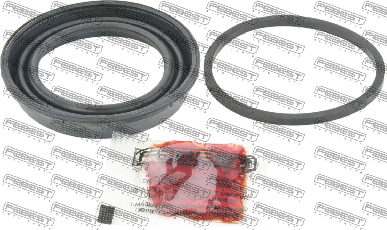 Ремкомплект тормозного суппорта Febest. Артикул 1075-J300F