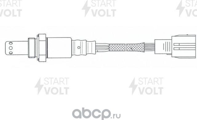 Лямбда-зонд (кислородный датчик) StartVOLT для Toyota RAV4 IV (CA40) 2012-2019. Артикул VS-OS 2029
