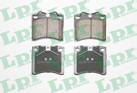 Тормозные колодки LPR. Артикул 05P631