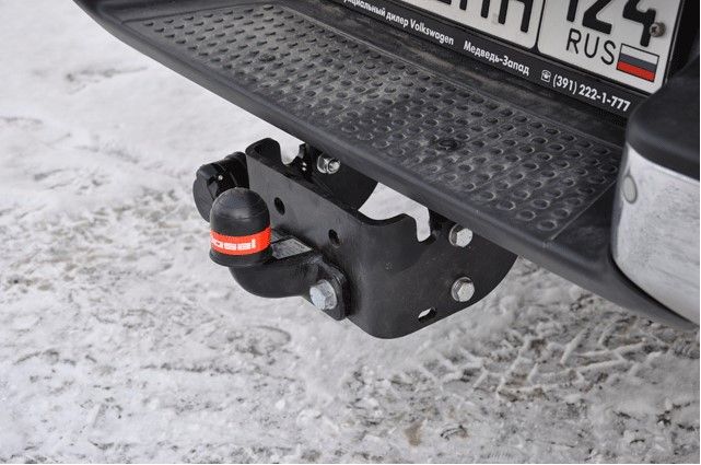 Фаркоп Oris (ранее Bosal) для Volkswagen Amarok (с бампером) 2010-2026. Фланцевое крепление. Артикул 2192-F