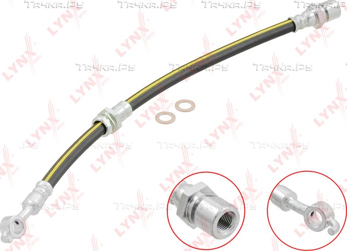 Тормозной шланг LYNXauto для Chevrolet Lacetti 2005-2013. Артикул BL-4460