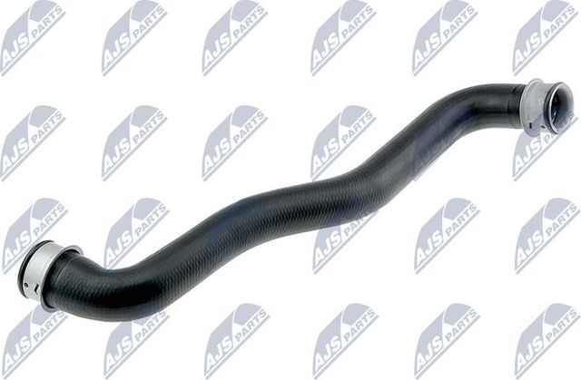 Патрубок системы охлаждения (радиатора) NTY левый верхний для Mercedes-Benz C-Класс III (W204, C204) 2007-2014. Артикул CPP-ME-029