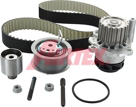 Помпа (водяной насос) с комплектом ремня ГРМ Airtex. Артикул WPK-177603