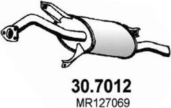 Глушитель Asso для Mitsubishi Carisma I 1995-2006. Артикул 30.7012