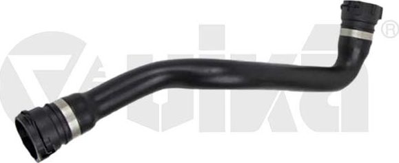 Патрубок радиатора (системы охлаждения) Vika (резина). Артикул 11049401