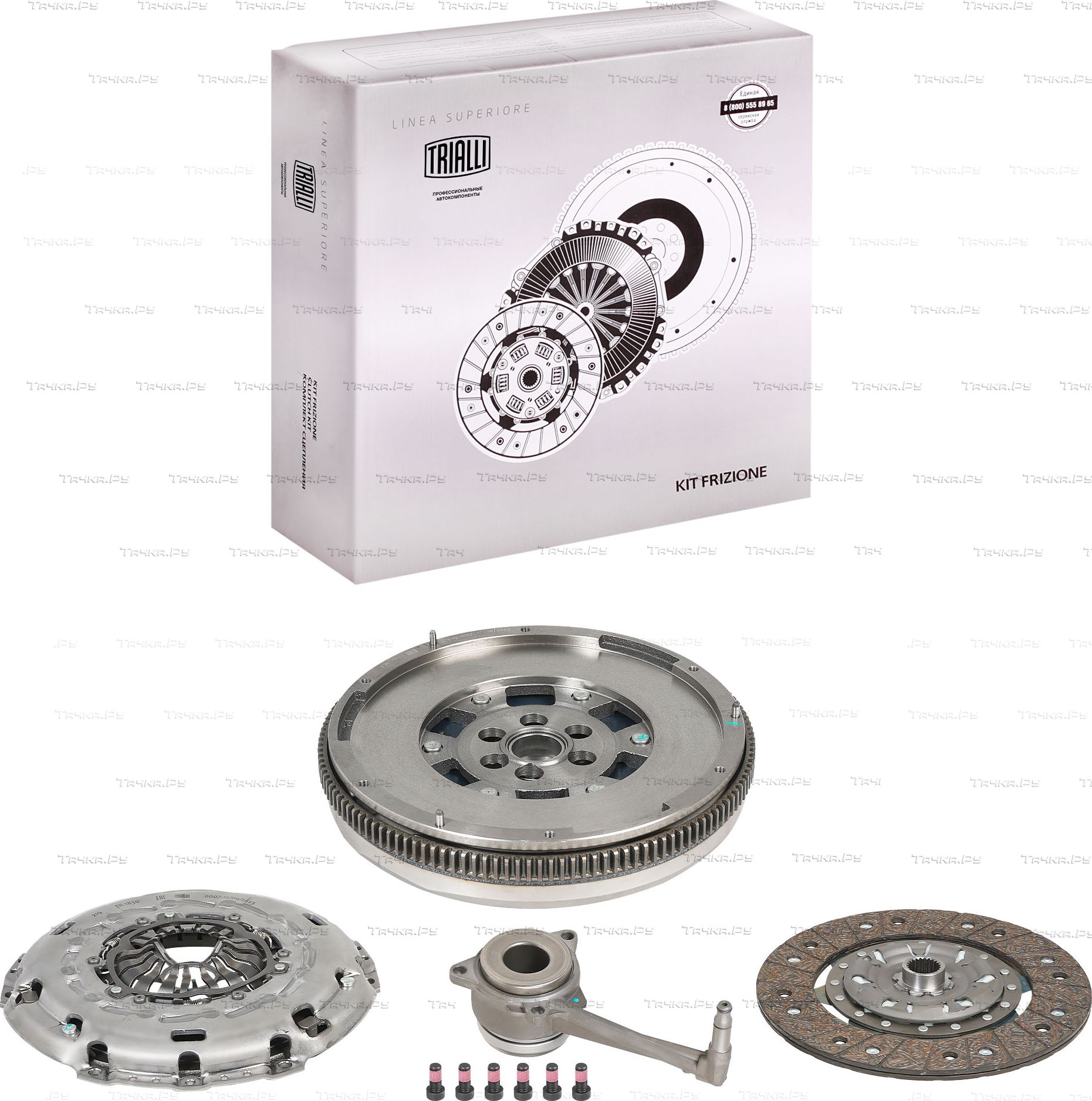 Сцепление (комплект) (в сборе) Trialli для Audi A3 II (8P) 2003-2013. Артикул FR 1817