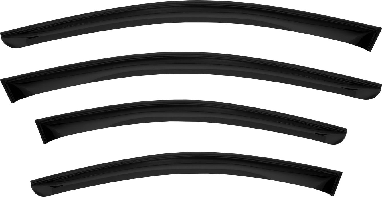 Дефлекторы REIN для окон (накладной скотч 3М) (4 шт.) Mazda 3 IV седан 2019-2026. Артикул REINWV1154