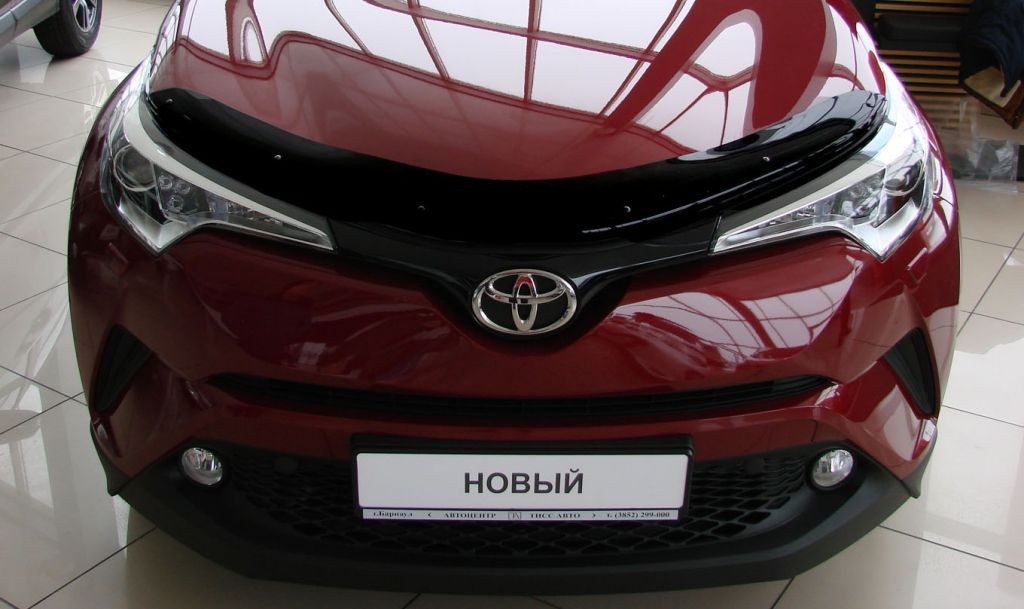 Дефлектор SIM для капота Toyota C-HR 2018-2026. Артикул STOCHR1612