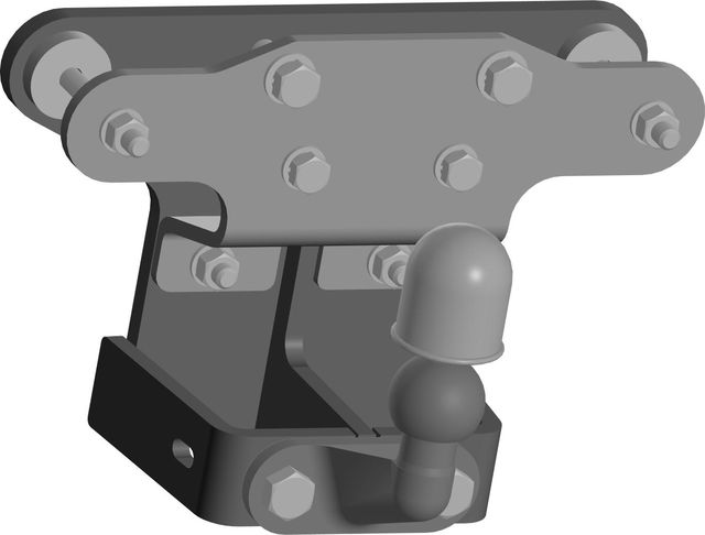 Фаркоп Oris (ранее Bosal) для Tank 500 2023-2026. Фланцевое крепление. Артикул 9029-F