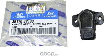 Датчик положения дроссельной заслонки Hyundai / KIA. Артикул 3517037100