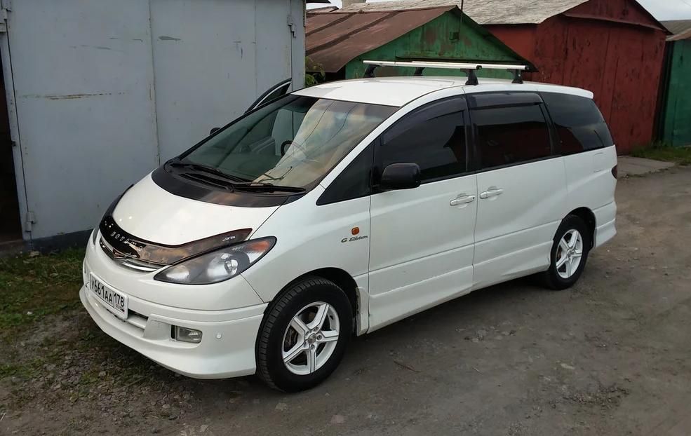 Дефлектор VT52 для капота Toyota Estima II 2000-2006. Артикул TYA39VT
