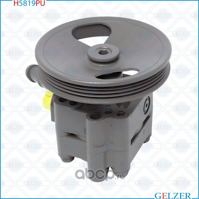 Насос гидроусилителя руля Nissan Almera N16 2000-2006, Nissan Primera P12 _ WP12 (Gelzer). Артикул H5819PU