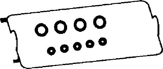 Прокладка клапанной крышки 441724 Corteco. Артикул 440159P