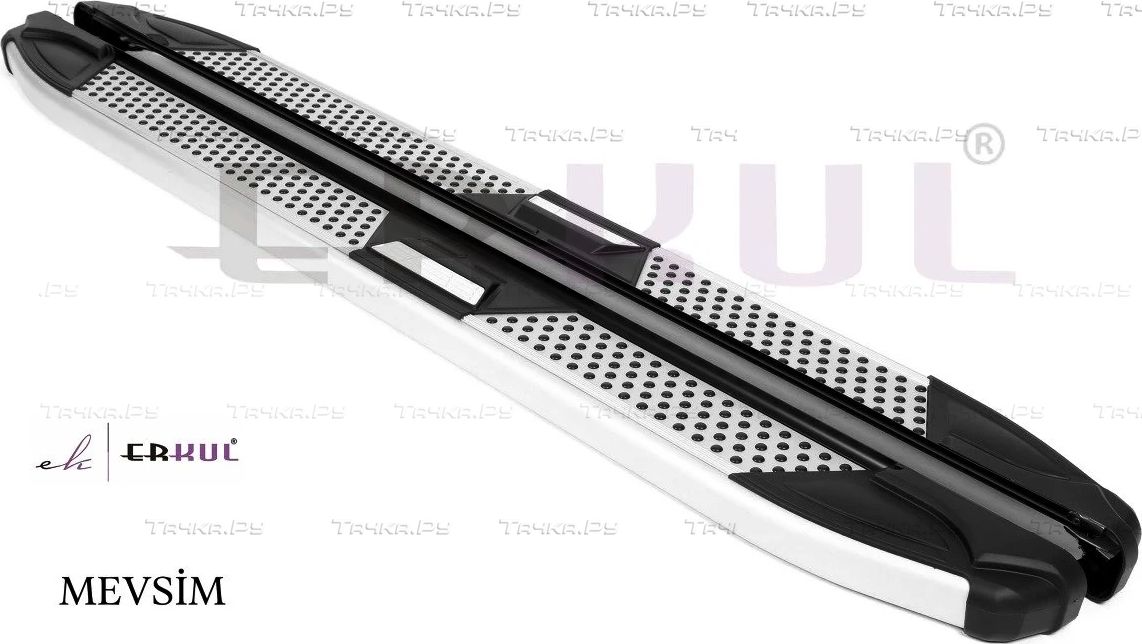 Пороги алюминиевые Erkul Mevsim для Volkswagen Tiguan I 2007-2011. Артикул 37.MVM.06.07.P