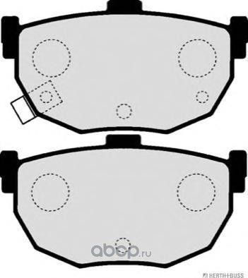 колодка торм диск зад hyundai elantra 1 6 2003 2006 hyundai elantra 2 0 2000 200 (Jakoparts). Артикул J3610508