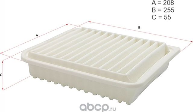 Фильтр воздушный MITSUBISHI ASX 10-/GALANT 08-/GRANDIS 04-10/LANCER 07-/OUTLANDE (Hosu). Артикул HSAF0056