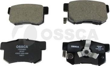 Тормозные колодки OSSCA задние для Rover 600 1993-1999. Артикул 29167