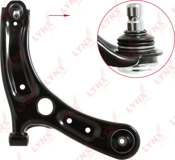 Поперечный рычаг передней подвески LYNXauto правый для Kia Stonic 2020-2026. Артикул C5991R