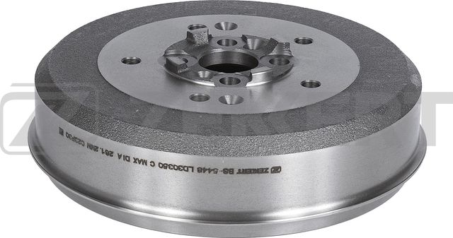 Тормозной барабан Zekkert задний для Kia Retona I 1999-2001. Артикул BS-5448