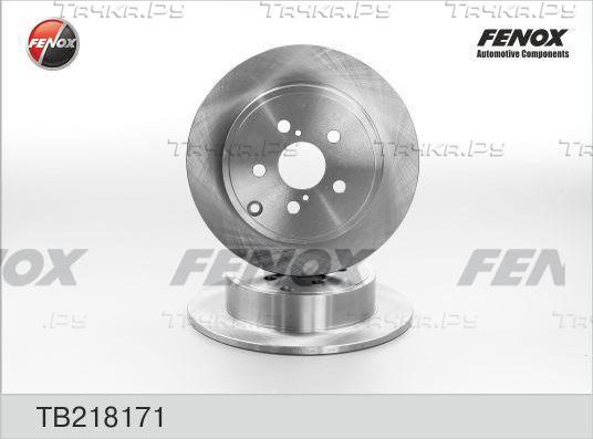 Тормозной диск Fenox. Артикул TB218171