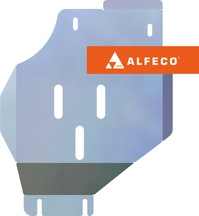 Защита алюминиевая Alfeco для редуктора заднего моста Audi A6 C7 2011-2018. Артикул ALF.30.39 AL4